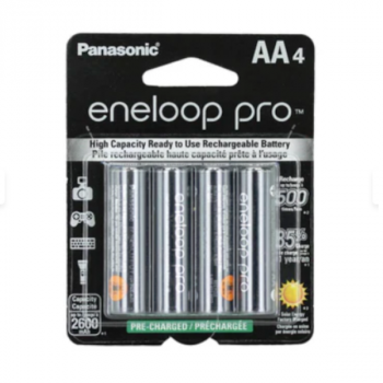 Panasonic Eneloop PRO AA Rechargeable Batteries 4-pack